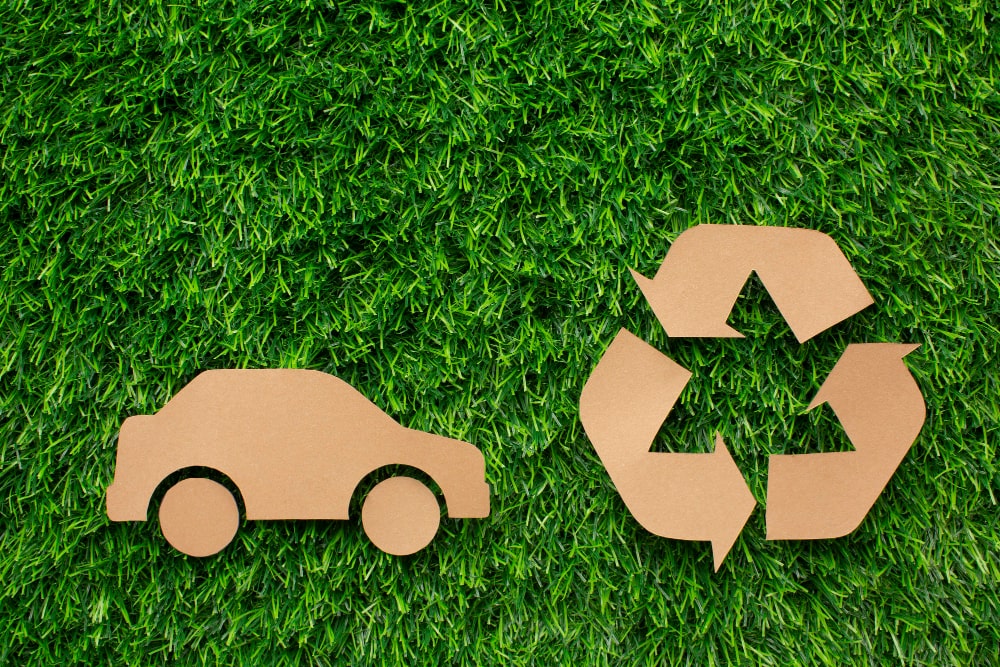 Beneficios medioambientales del reciclaje de automóvile